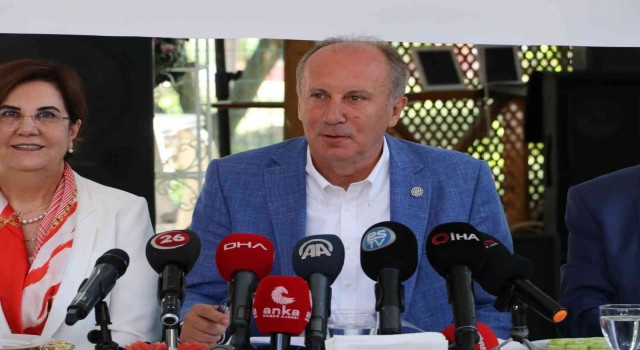 Muharrem İnce: “Tutuklayın diye de yargılayın diye de talimat veremezsiniz”