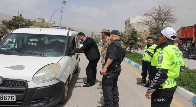Muradiye de Yayalar İçin 5 Adımda Güvenli Trafik uygulaması