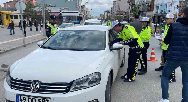 Muşta Karayolu Trafik Haftası denetimi yapıldı
