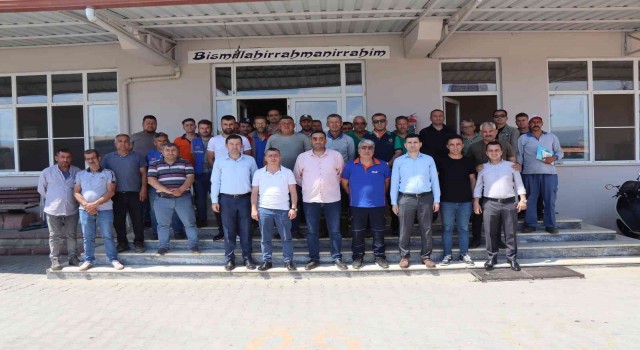 Nazillide belediye personeline afetlere hazırlık eğitimi