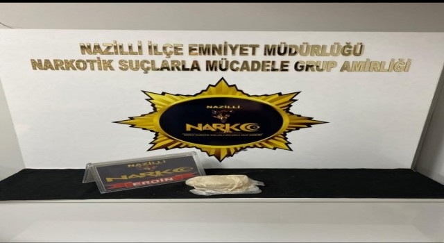 Nazillide uyuşturucu operasyonu