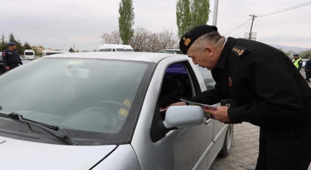 Nevşehir İl Jandarma Komutanı Bayramınız Kemerli Olsun Uygulamasına katıldı