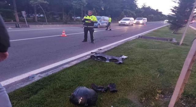 Nevşehirde motosiklet yayaya çaptı: 1 ölü