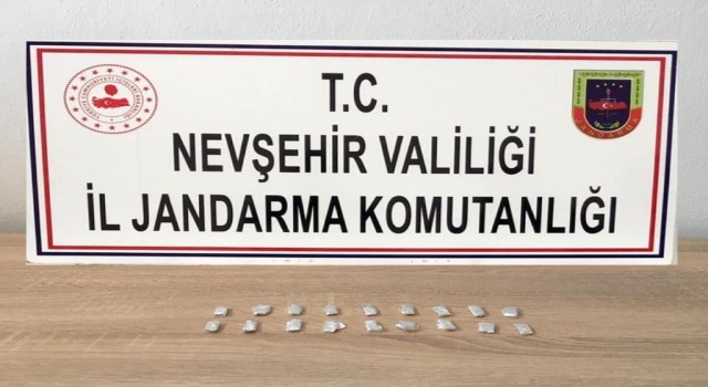 Nevşehirde uyuşturucu operasyonunda 1 tutuklama