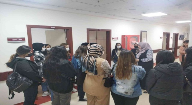 NEVÜlü öğrenciler Kayseri Çocuk İzlem Merkezinde teknik gezide