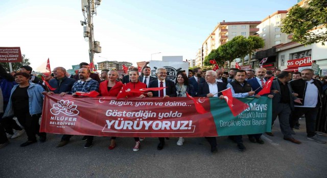 Nilüferde 19 Mayıs coşkusu