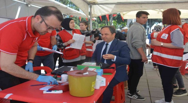 Okuldan 12. kan bağışı kampanyası
