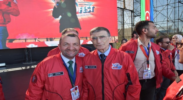 OMÜ Azerbaycan TEKNOFESTte boy gösterdi