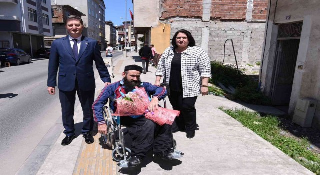 Orduda engelli bireyler unutulmadı