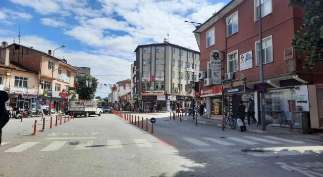 Osmancıkta trafik yoğunluğuna çözüm aranıyor