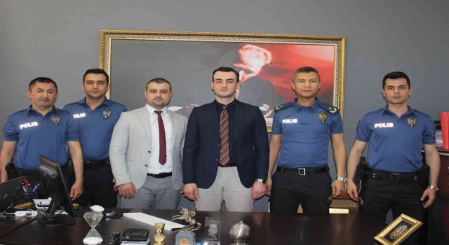 Osmanelinde başarılı polislere takdir belgesi verildi