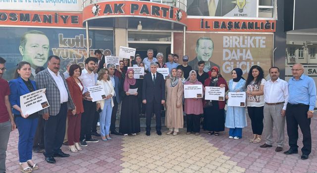Osmaniye AK Parti’den "27 Mayıs" Basın Açıklaması