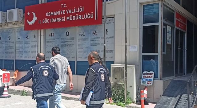 Osmaniye’de düzensiz göçmen uygulaması