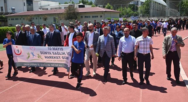 Osmaniye'de Fiziksel aktivite etkinliği düzenlendi
