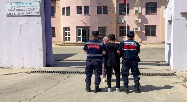 Osmaniyede hapis cezasıyla aranan hükümlü yakalandı
