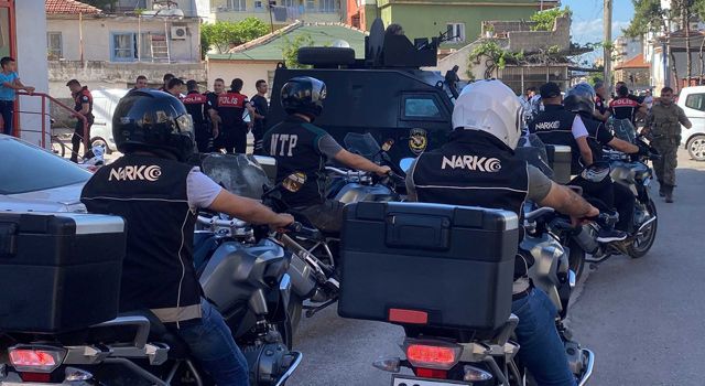 Osmaniye’de narkotik ve asayiş uygulaması yapıldı