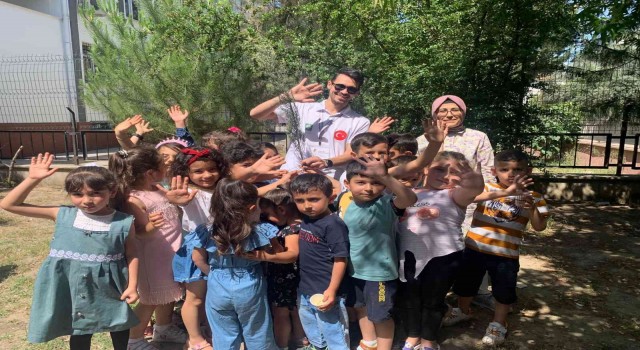 Osmaniyede okullara fidan dağıtılıyor