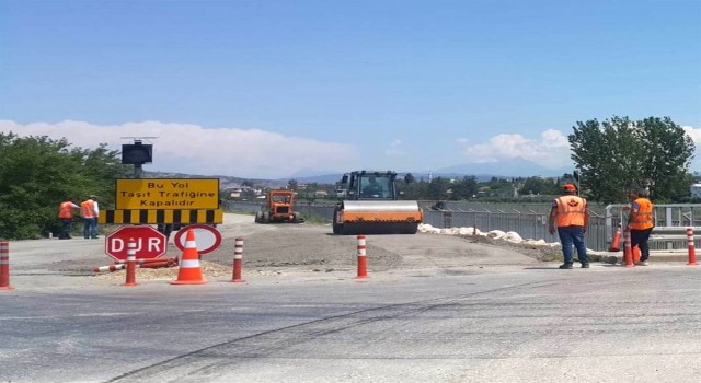 Osmaniyede sık kaza yaşanılan kavşağa düzenleme