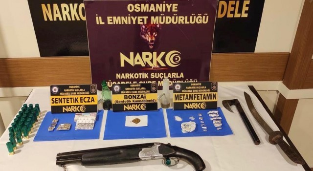 Osmaniyede uyuşturucu operasyonlarına 11 tutuklama