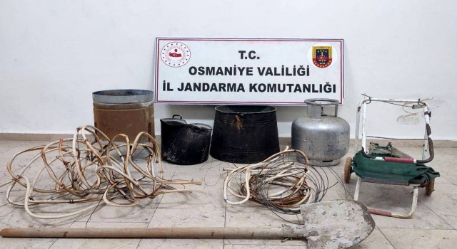 Osmaniyede yayla evinden hırsızlık yapan şüpheli yakalandı