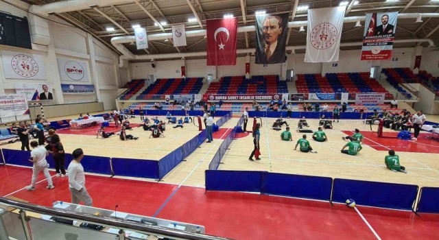 Oturarak Voleybol 1. Ligi 2. etap müsabakaları Karabükte başladı