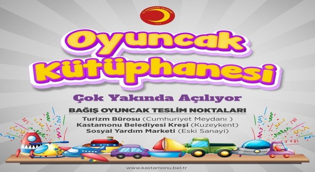 Oyuncak kütüphanesi projesinde çalışmalarda sona gelindi