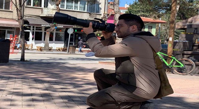(ÖZEL) Genç doktor şehir şehir gezip doğa gözlemi yapıyor