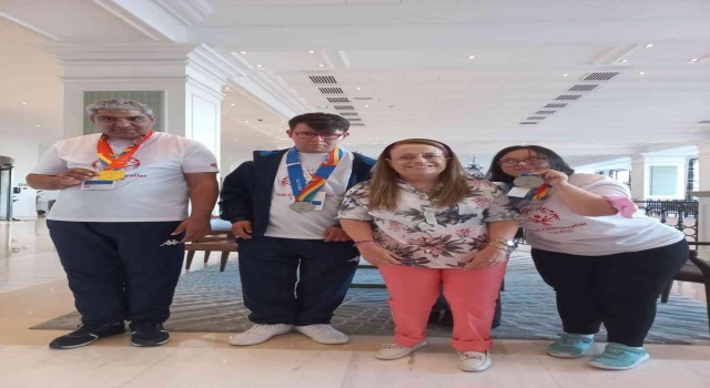 Özel Olimpiyatlarda 3 madalya