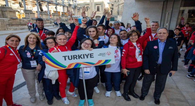 Özel sporcular Maltayı salladı