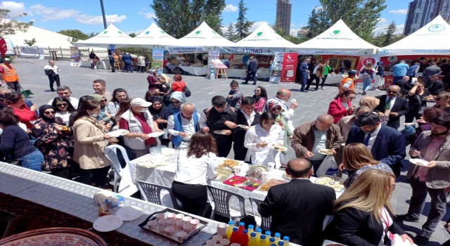 Polatlı yemekleri Türk mutfağı haftası etkinliklerinde büyük ilgi gördü