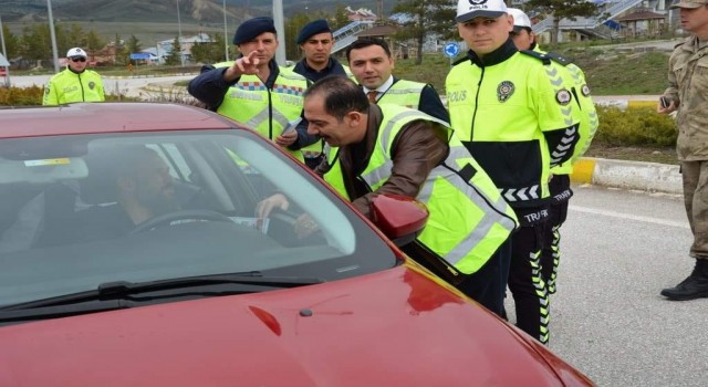 Refahiyede Yayalar İçin 5 Adımda Güvenli Trafik uygulaması yapıldı