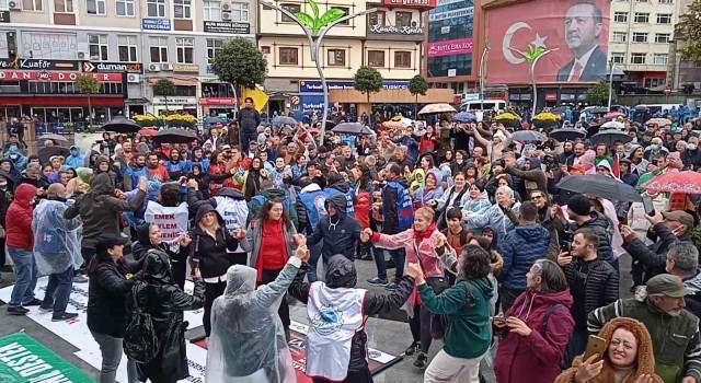 Rizede 1 Mayıs kutlamaları