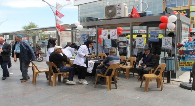 Sağlık Bilimleri Fakültesinden “Hipertansiyon Durağı” adlı farkındalık etkinliği