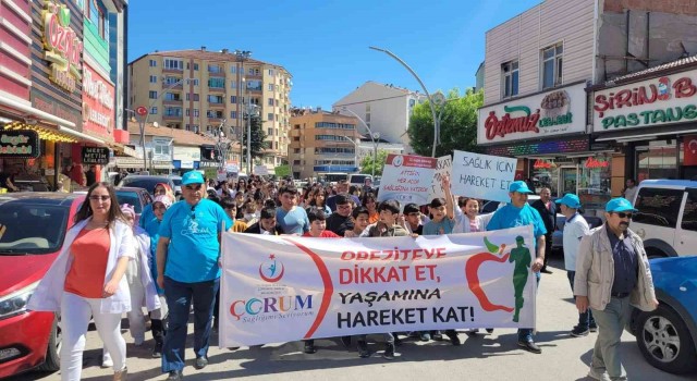 Sağlıklı yaşam için yürüdüler