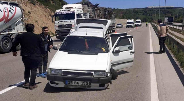 Samsunda trafik kazası: 2 yaralı