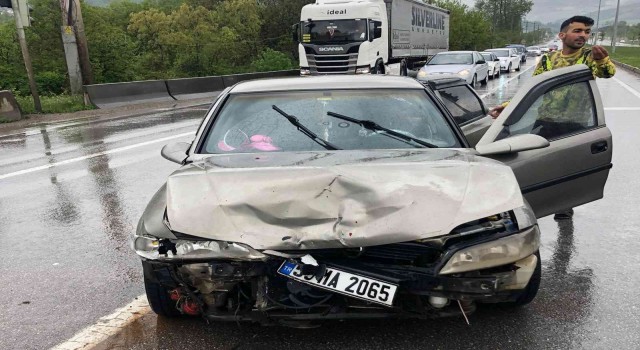 Samsunda trafik kazası: 3 yaralı