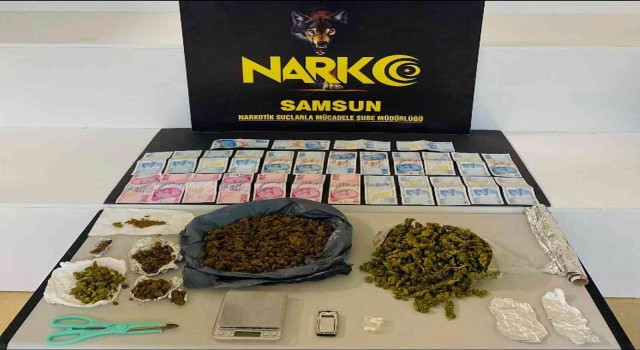 Samsunda uyuşturucu operasyonu: 3 gözaltı
