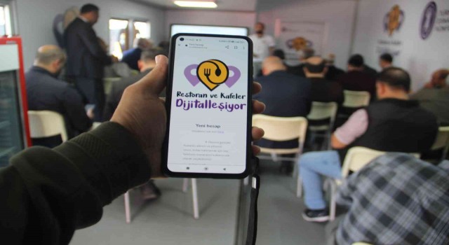 Şanlıurfada restoran ve kafeler dijitalleşiyor