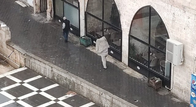 Şanlıurfada sağanak yağmur etkili oldu