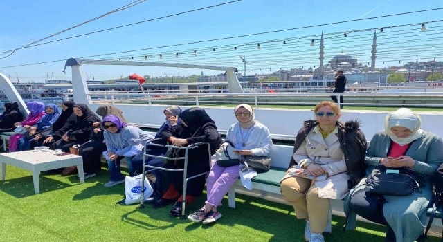 Şehit aileleri İstanbulun tarihine yolculuk yaptı