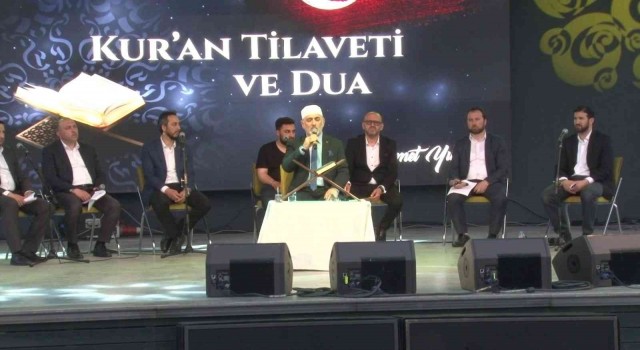 Şehit askerler için Ümraniyede Kuran tilaveti