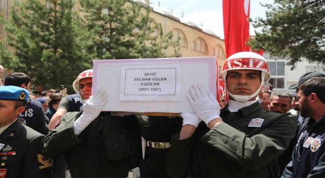 Şehit Piyade Er Selman Gülere son görev
