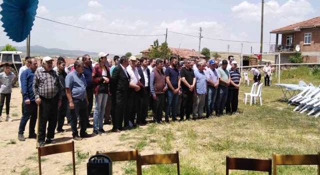 Seyitgazide 250 kişi yağmur duası için buluştu
