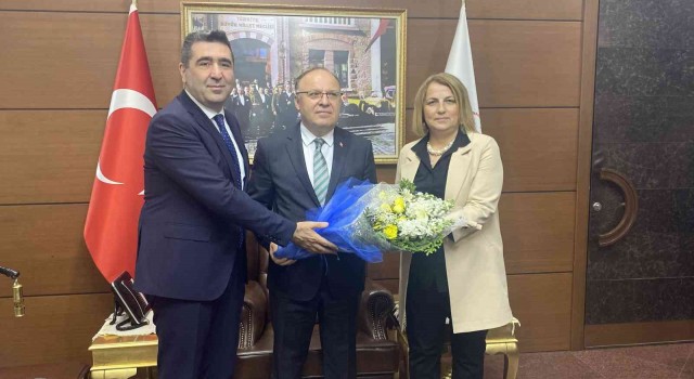 SGK heyetinden Vali Tutulmaza ziyaret