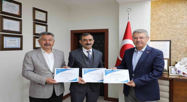 SGKdan Kayseri Şekere teşekkür belgesi