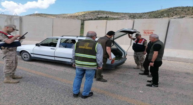 Siirtte kaçak avlananlara yönelik denetim yapıldı
