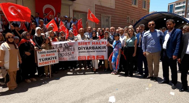 Siirtteki STKlardan Diyarbakır annelerine destek