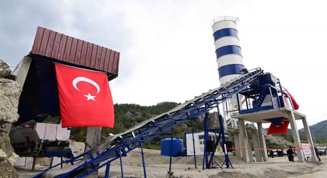 Sinopta 1,1 milyon liralık beton santrali yatırımı