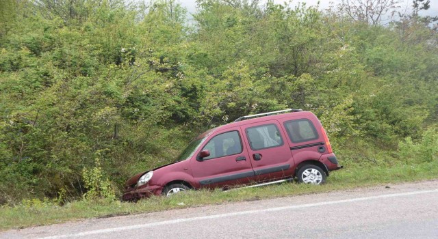 Sinopta trafik kazası: 2 yaralı
