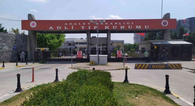 Şişlide öldürülen Ömer Akının cenazesi Adli Tıp Kurumuna getirildi